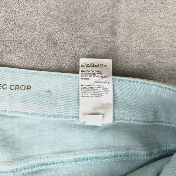 Chico's Light Blue Ankle & Cropped Jeans - Picture 10 of 13